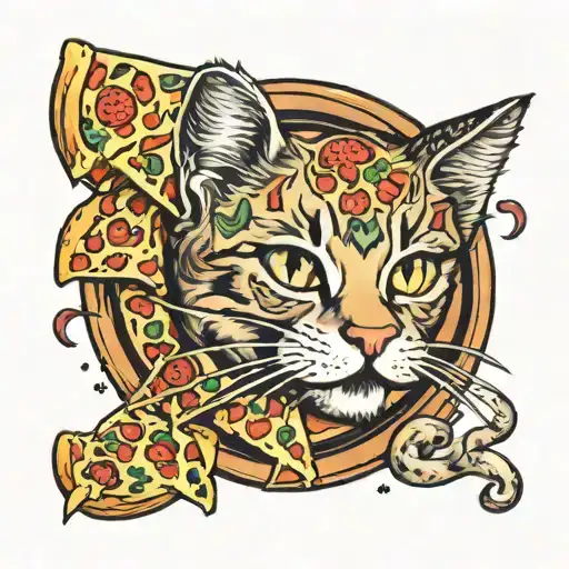 Pizza Cat Surrounded