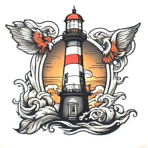 Lighthouse Standing Tall