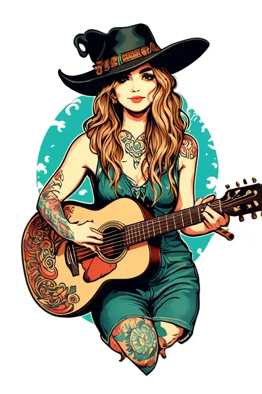 Plura Jonsson With Guitar