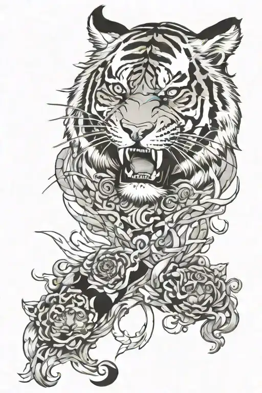 Chosen 1 Tiger Face Fearless Crosses Mixed