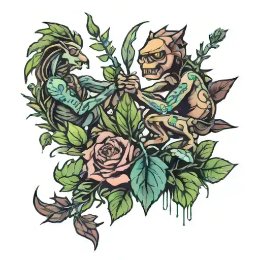 Strong Friendship Weed Battle