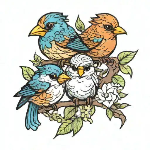 3 Little Silly Birds
