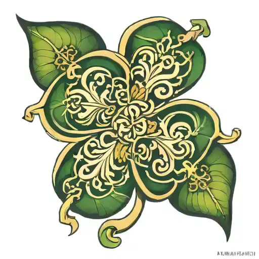 Nordic Shamrock Intertwined