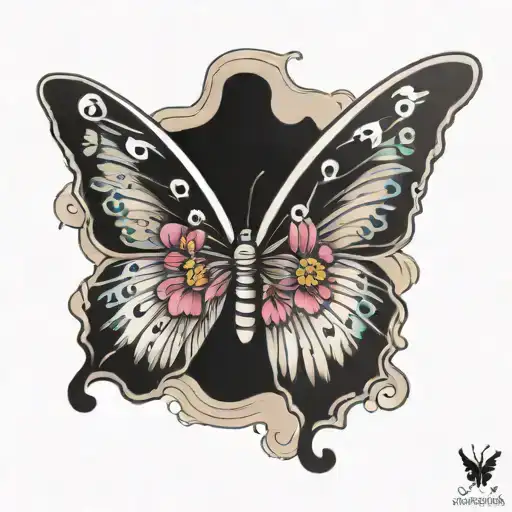 Breathe With Semicolon Butterfly