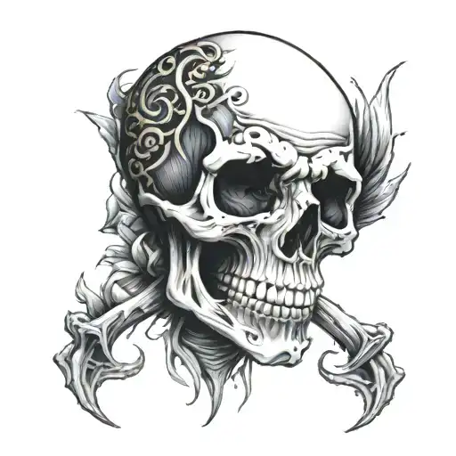 Skull Wearing