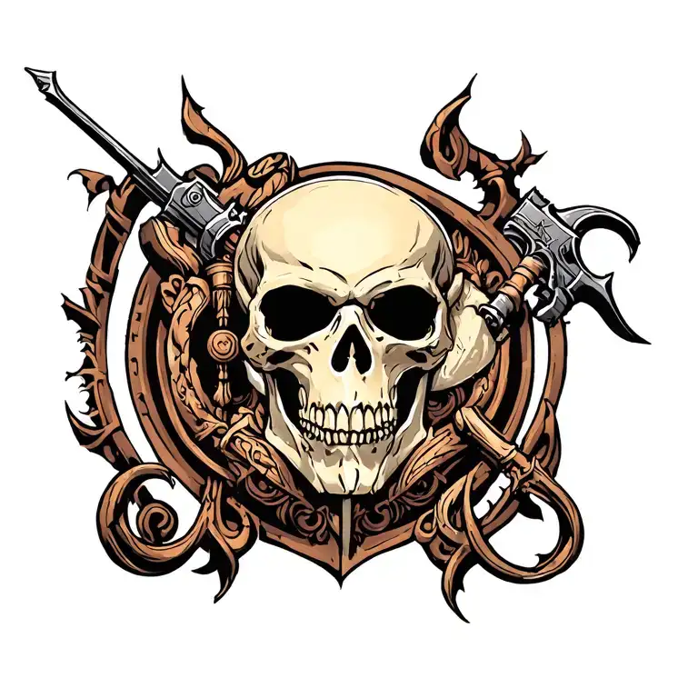 Death Guard 40K Symbol Incorporating Elements