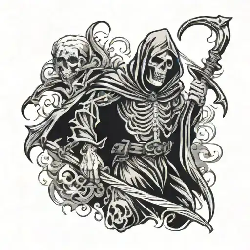 Grim Reaper 60'S Gangster