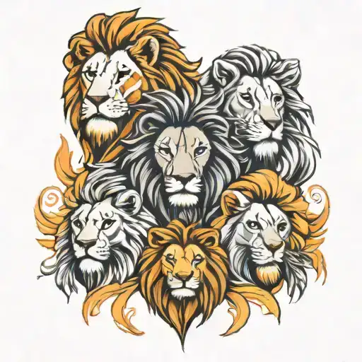 Lion Family Members