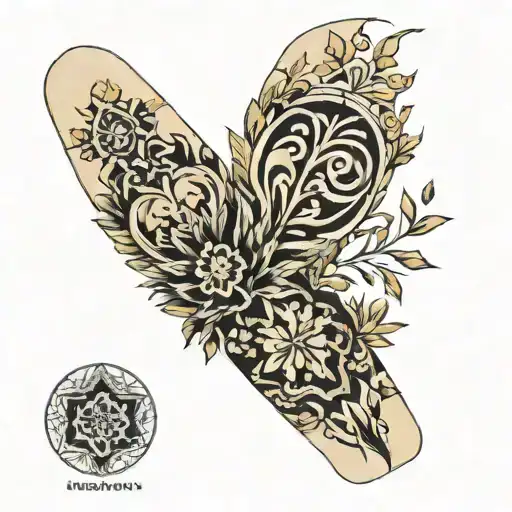 Nordic Full Arm Blackwork