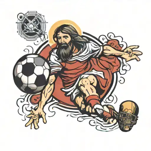 Football And Jesus Christ