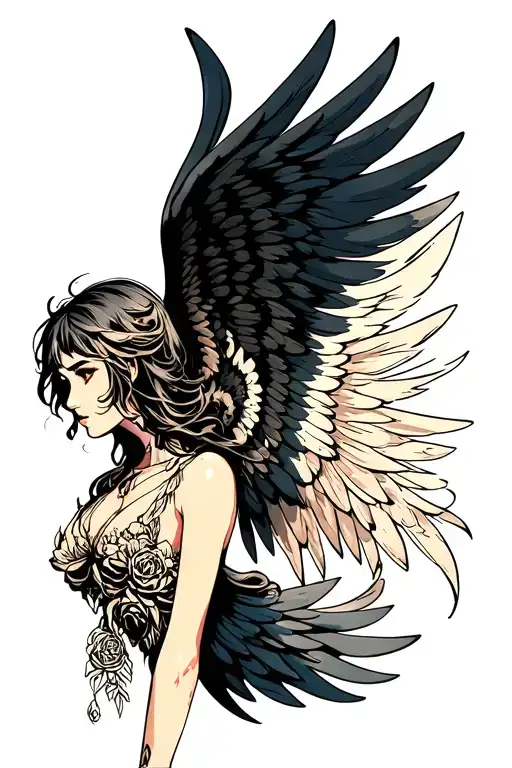 Anime Angel Wings
