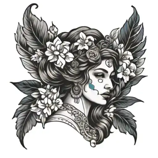 Greek Beautiful Woman