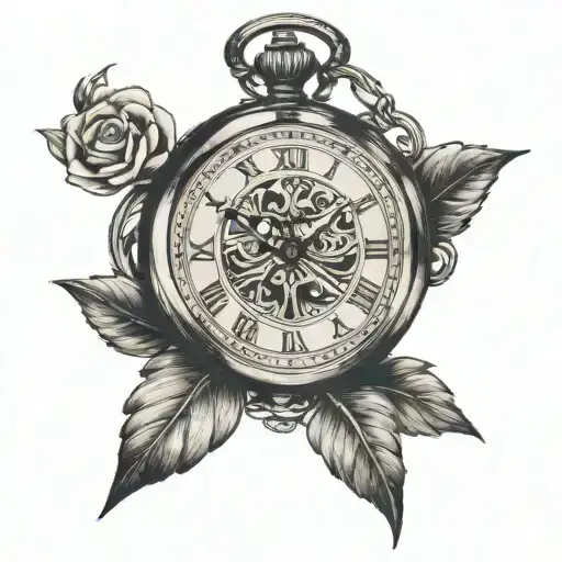 Pocket Watch With Date