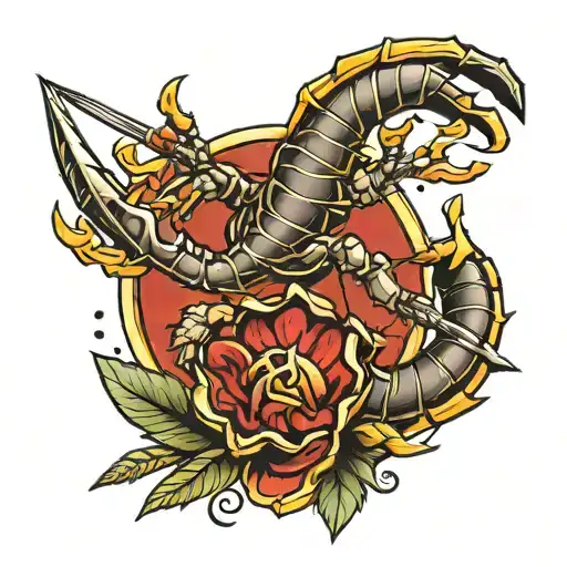Scorpion And Arrow