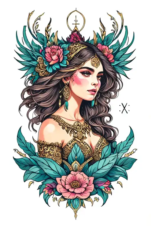 Feminine Zodiac Cancer Goddess