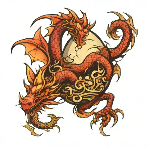 Dragon From An Egg