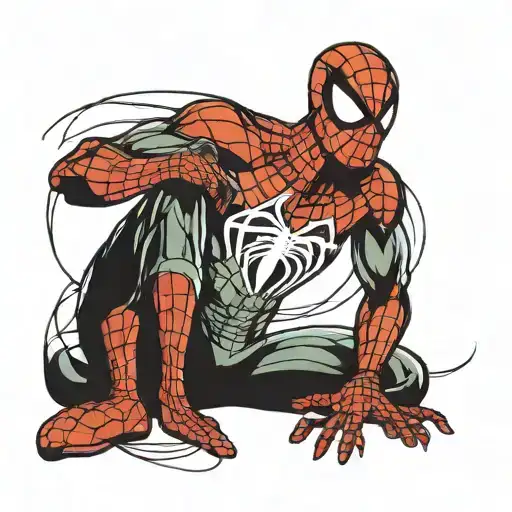 Basketball Music Spiderman Sitting