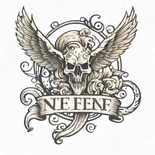 Nf Logo With Quote