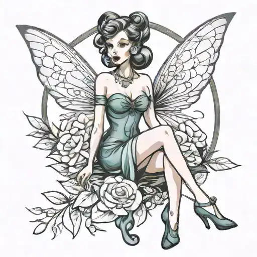 Fairy Pinup Girl