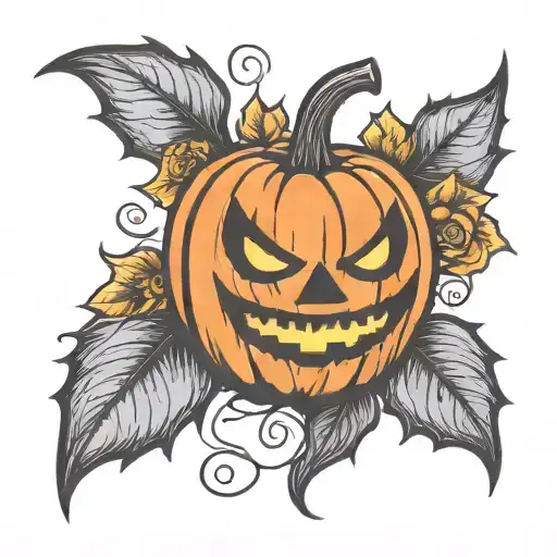 Scary Jackolantern Fall