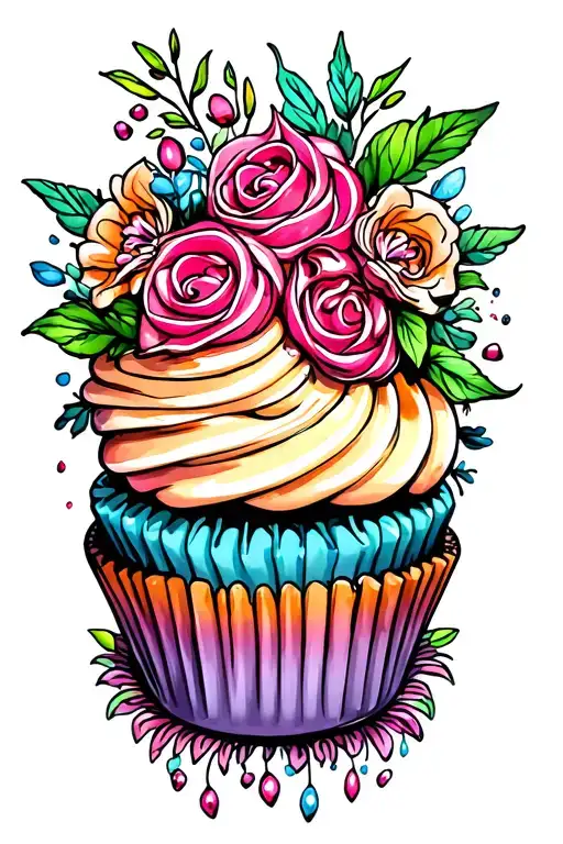 Cupcakes Combining The Client's Interests