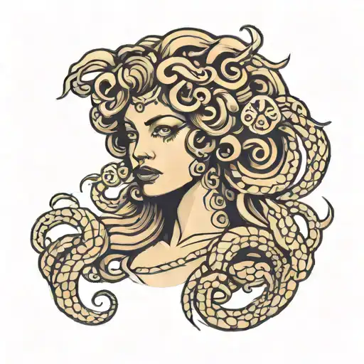 Medusa Art Deco
