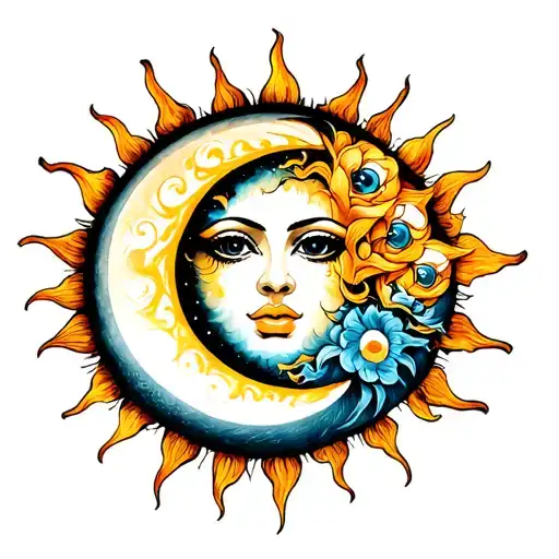 Sun And Moon Sun