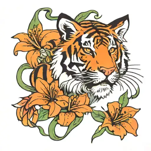 Tiger Lilly And Tiger