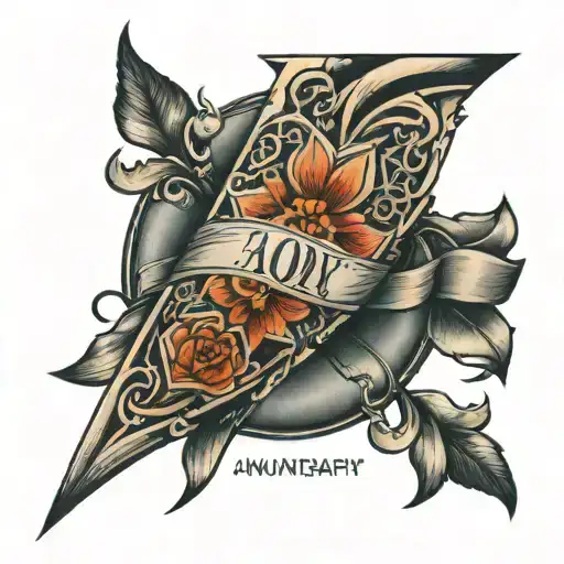 Anniversary Date In Inner Elbow Underneath Elbow