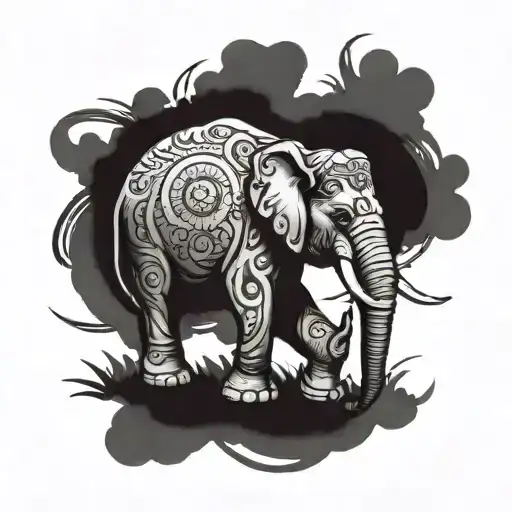 Elephant Walking