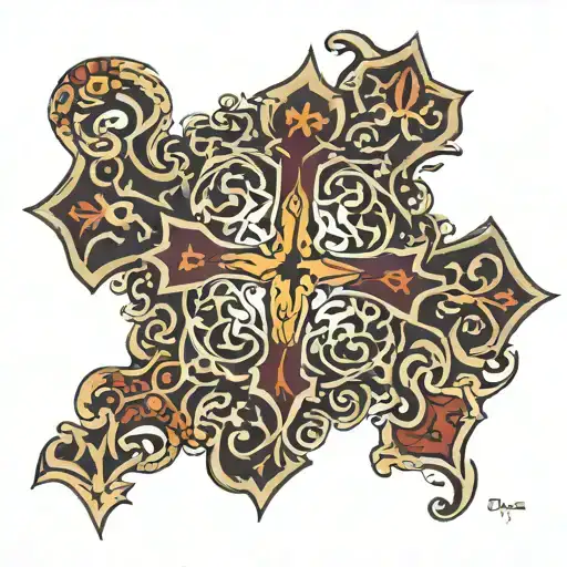 Arabic Cross