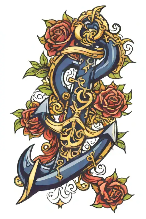 Navy Anchor Design