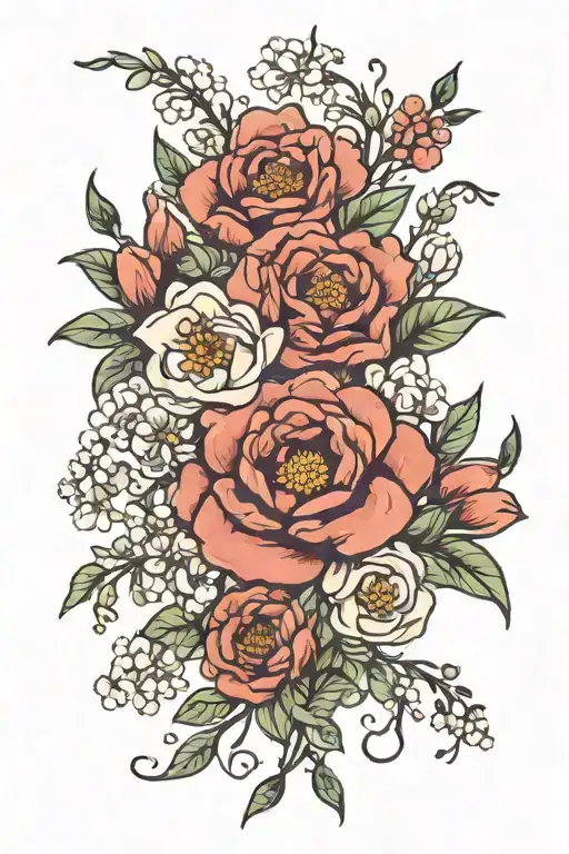 Birth Flower Bouquet