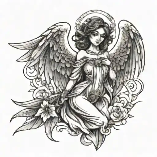 Female Guardian Angel