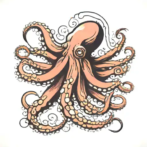 Octopus With Penises For Arms