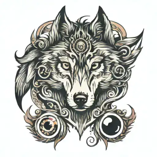 Wolf And Eyes