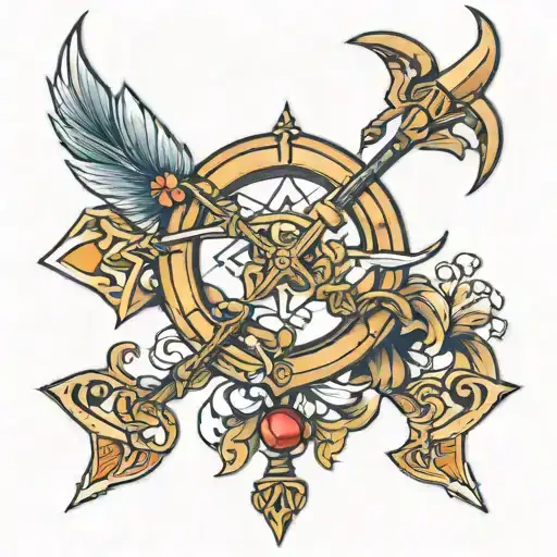 Sagittarius Bow Arrows