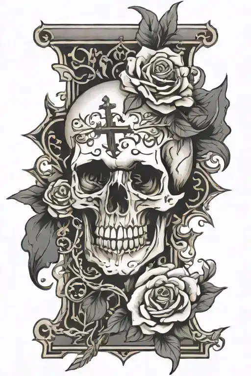 Skull And Cross