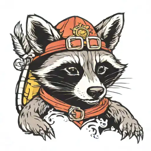 Raccoon Lifeguard Black