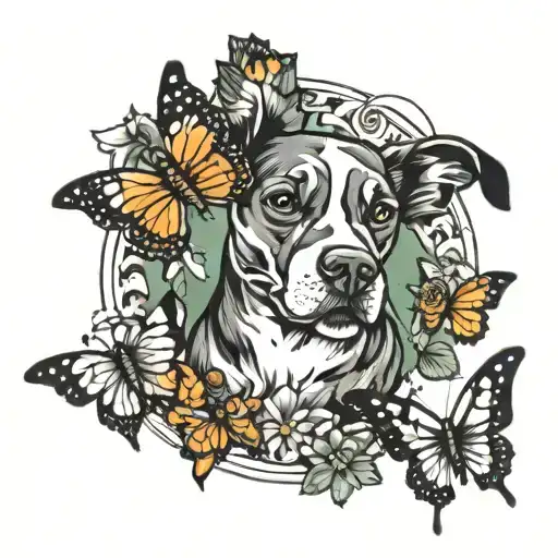 Dog Butterflies