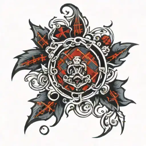 Scottish Tartan Pattern