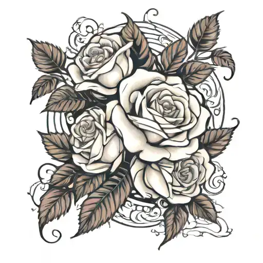 Live For The Chase With A Big Rose Growing