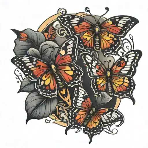 Fire Department Butterflies