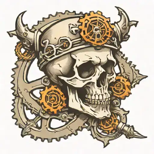 Skull And Chainring