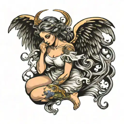 Angel Pulling Me Out Of Dark