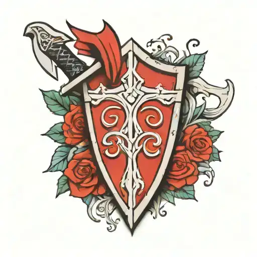Norse Ax And Shield