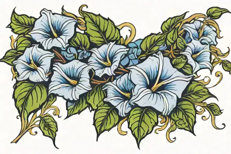 Line Of Morning Glory