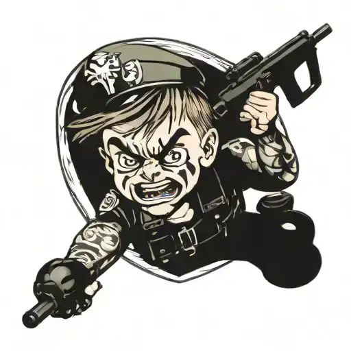 Police Special Operations Angry Child