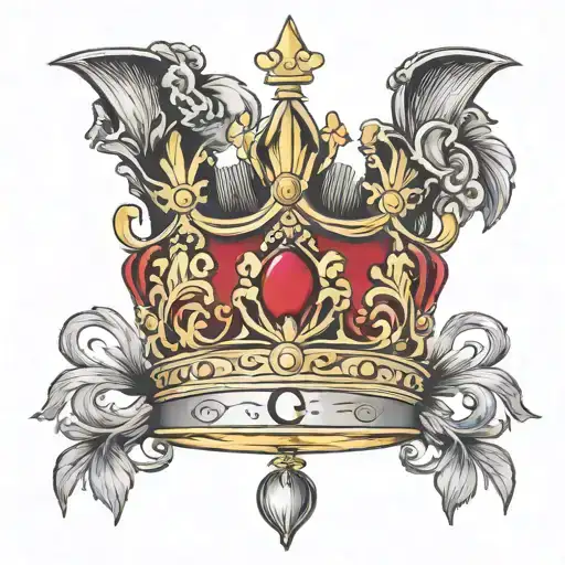 Crown Of King With Clifford Name Incorporated
