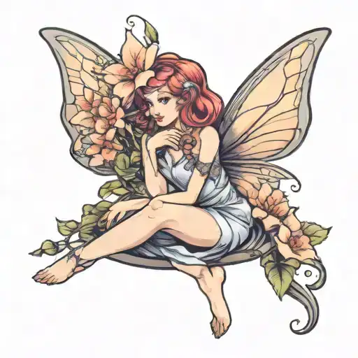 Fairy With Flower